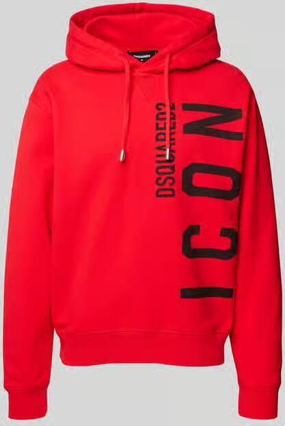 Dsquared2 oversized hoodie met labelprint - Foto 2