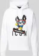 Dsquared2 oversized hoodie van katoen
