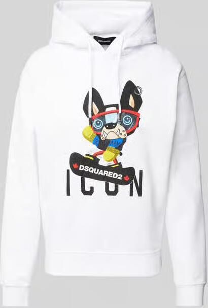 Dsquared2 oversized hoodie van katoen - Foto 2