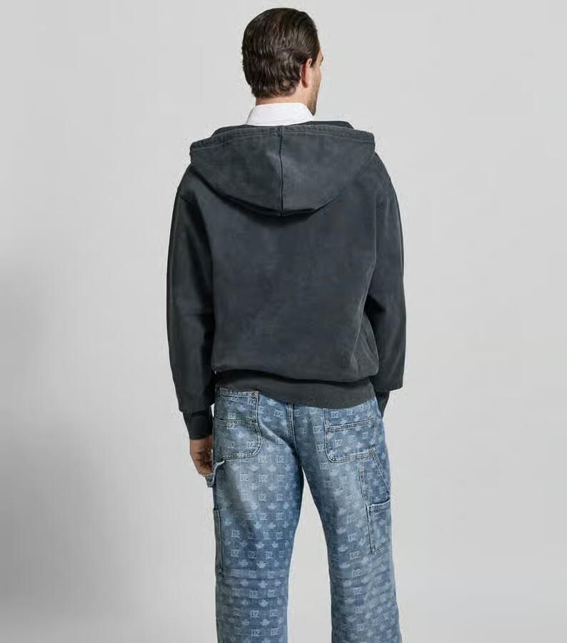 Dsquared2 oversized hoodie van katoen - Foto 2