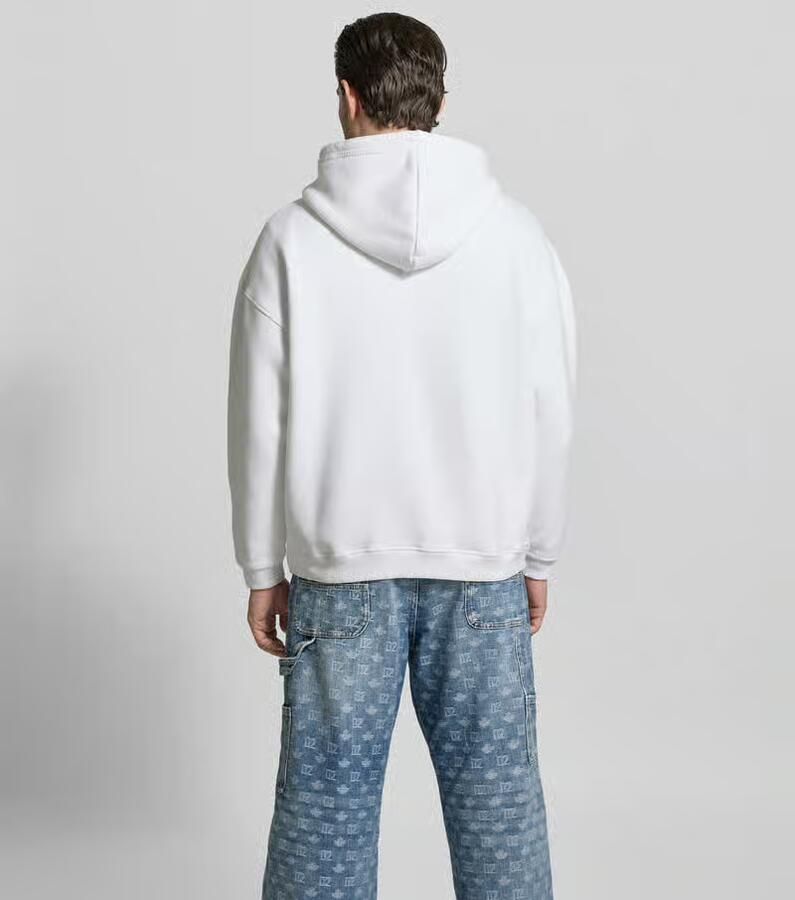 Dsquared2 oversized sweatjack van katoenmix - Foto 2