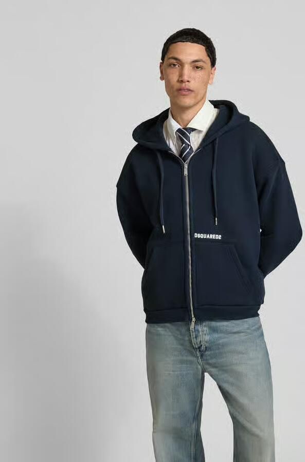 Dsquared2 oversized sweatjack van katoenmix - Foto 2