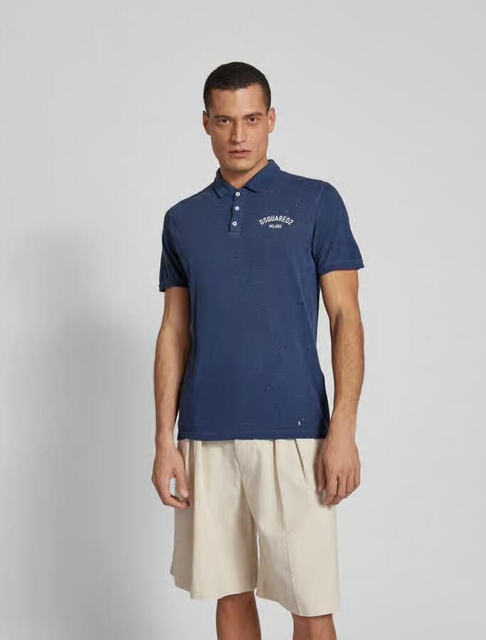 Dsquared2 Blauwe T-shirts & Polos voor mannen Blue Heren - Foto 2
