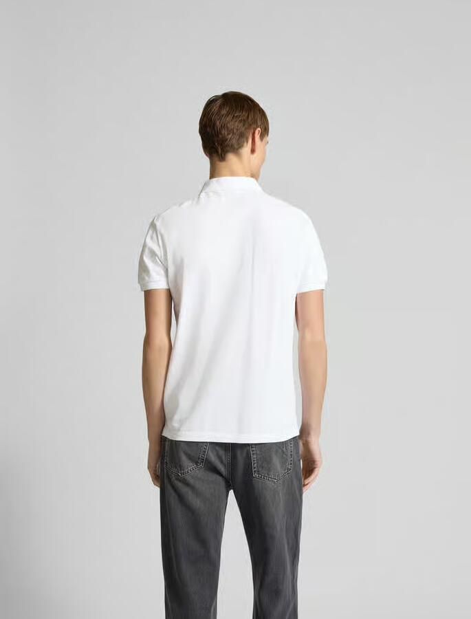 Dsquared2 Heren Polo Shirt Klassieke Toevoeging aan je Garderobe White Heren - Foto 3
