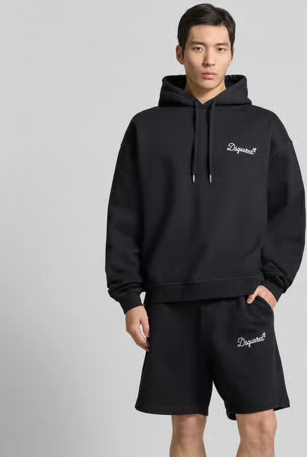 Dsquared2 Regular fit hoodie met logostitching - Foto 3