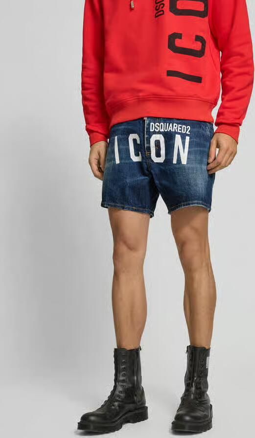Dsquared2 Regular fit korte jeans van katoen - Foto 3