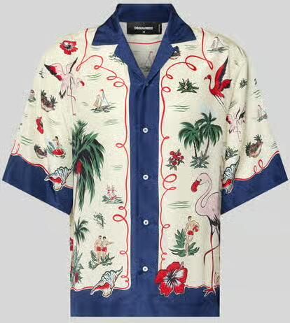Dsquared2 Regular fit vrijetijdsoverhemd met knoopsluiting - Foto 2