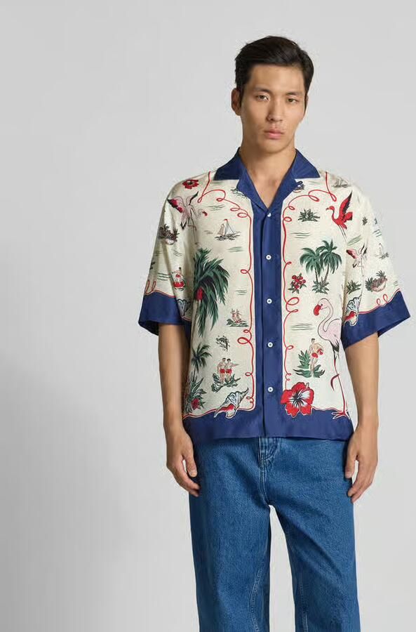 Dsquared2 Regular fit vrijetijdsoverhemd met knoopsluiting - Foto 3