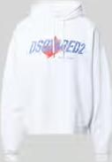 Dsquared2 Relaxed fit hoodie met logoprint