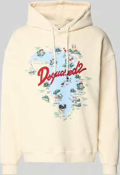 Dsquared2 Relaxed fit hoodie met logoprint - Foto 2