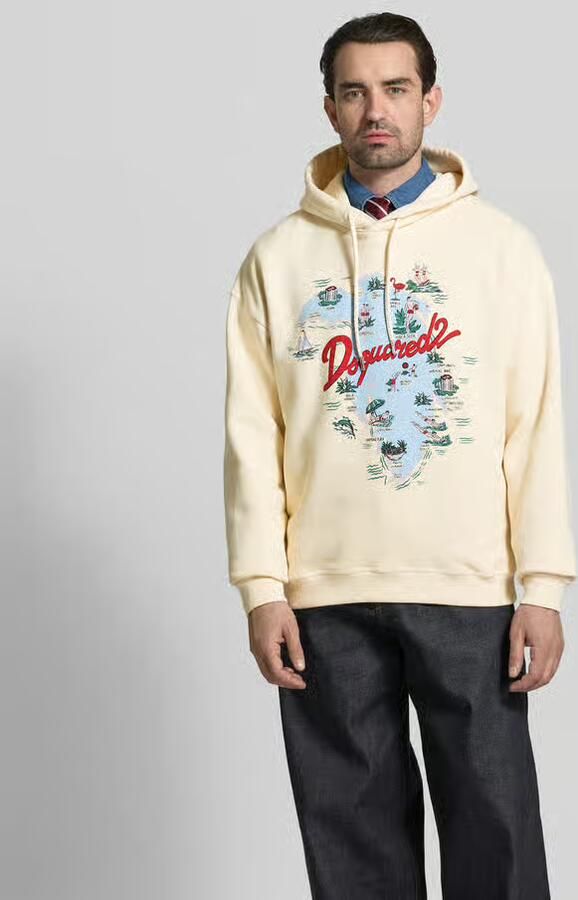 Dsquared2 Relaxed fit hoodie met logoprint - Foto 2