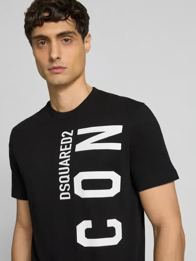 Dsquared2 Slim fit T-shirt van puur katoen