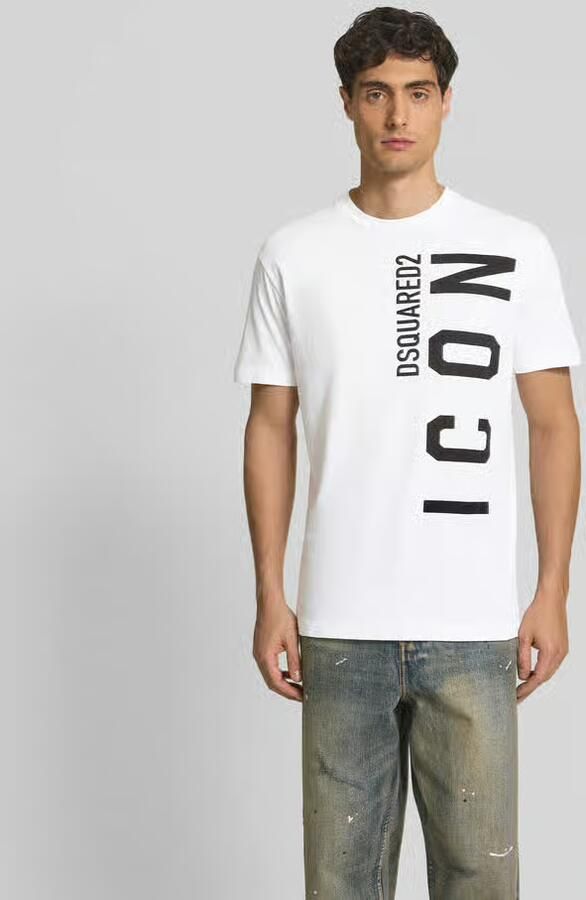 Dsquared2 Slim fit T-shirt van puur katoen - Foto 2