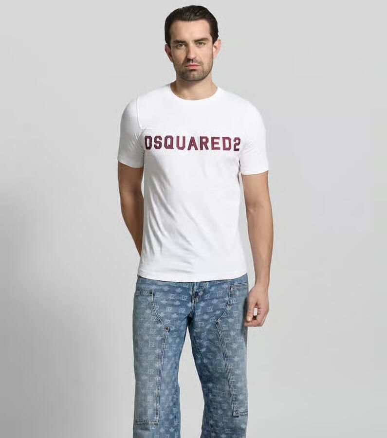 Dsquared2 Slim fit t-shirt van puur katoen - Foto 2
