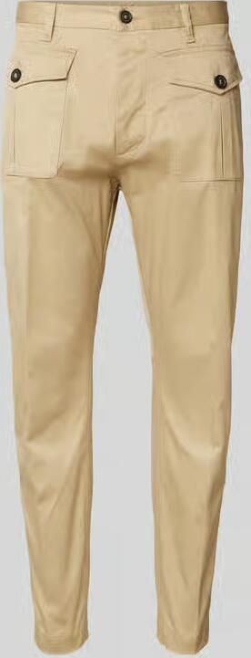 Dsquared2 Stoffen broek met knoop- en ritssluiting - Foto 6