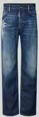 Dsquared2 straight fit jeans in used-look