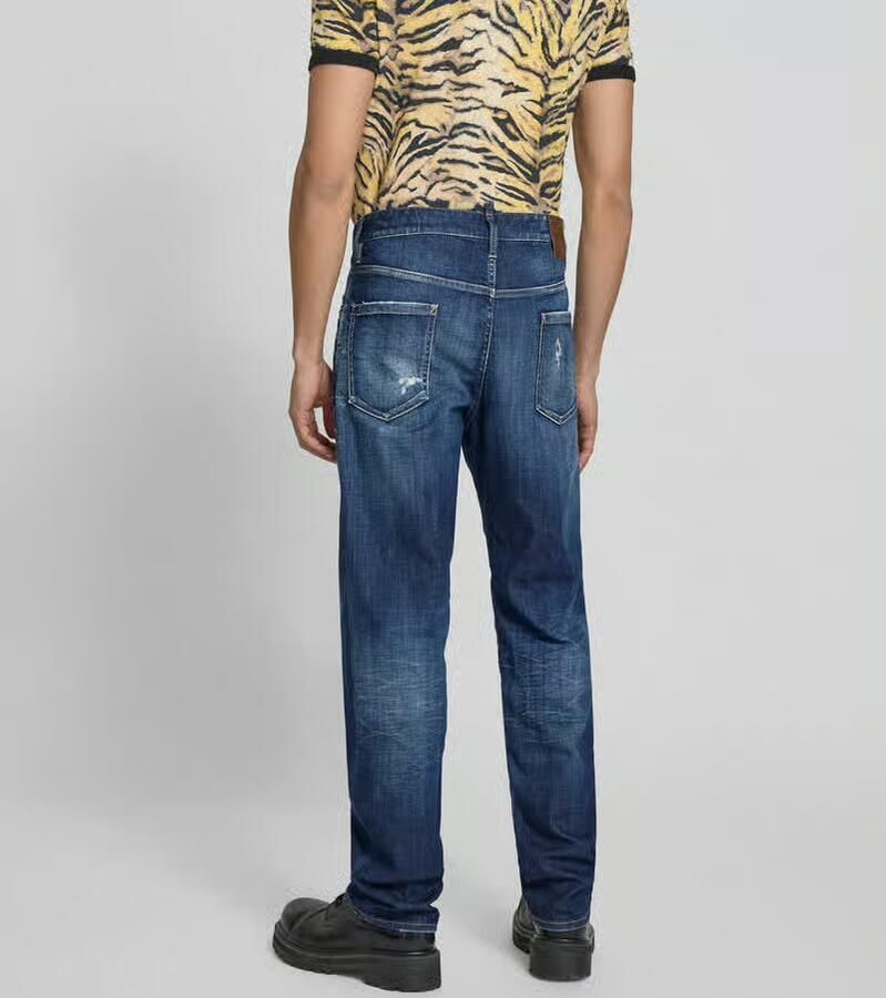 Dsquared2 straight fit jeans in used-look - Foto 2