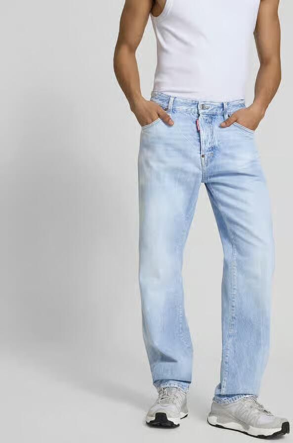 Dsquared2 straight fit jeans met logopatch - Foto 3
