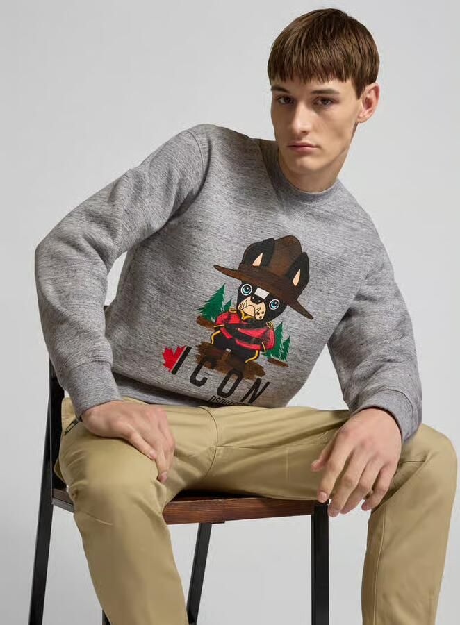 Dsquared2 Gebreide kleding Grijs Heren