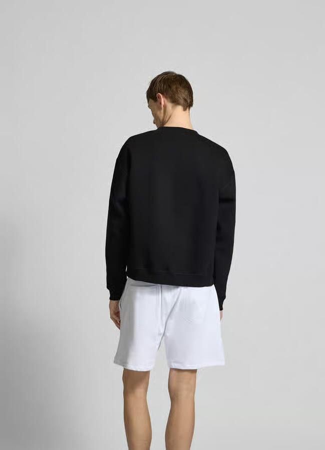 Dsquared2 Zwarte Sweater Nieuw Icon Girocollo Black Heren - Foto 2
