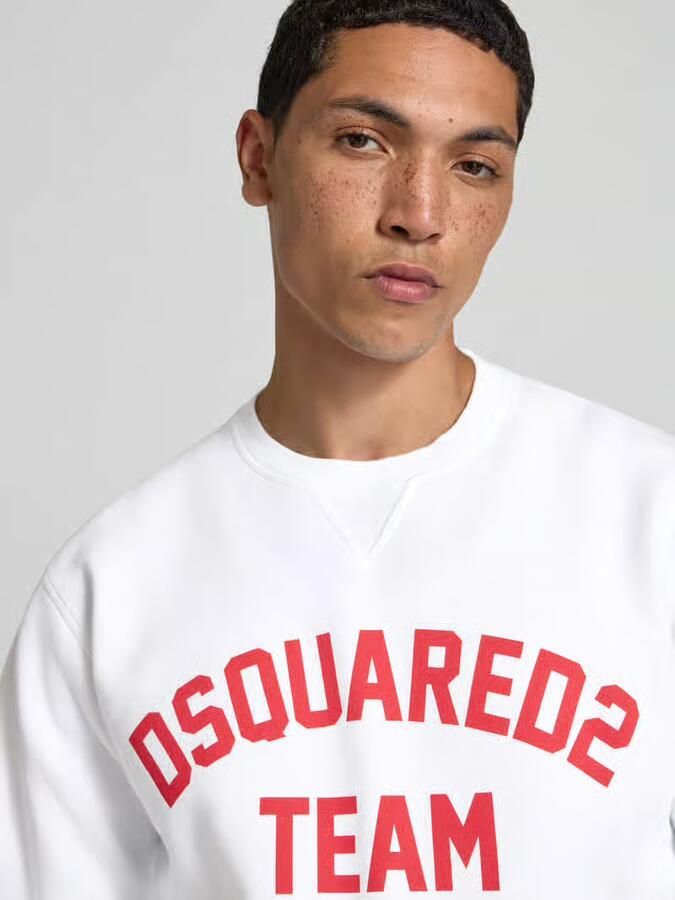 Dsquared2 Sweatshirt met ribboorden