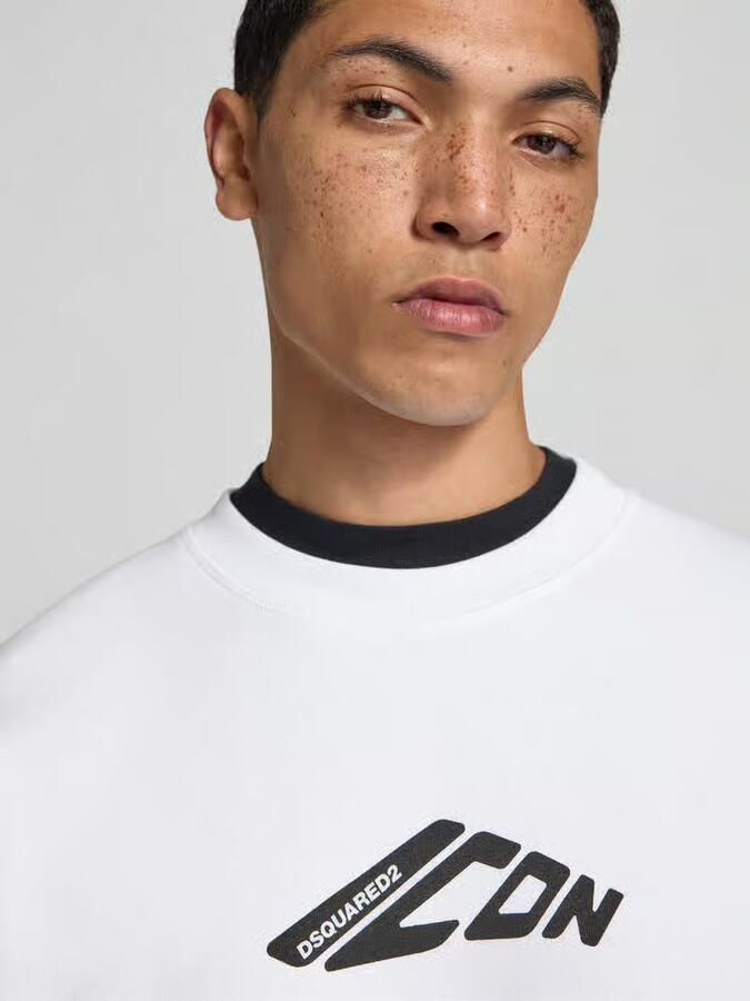 Dsquared2 Sweatshirt met logo White Heren - Foto 2