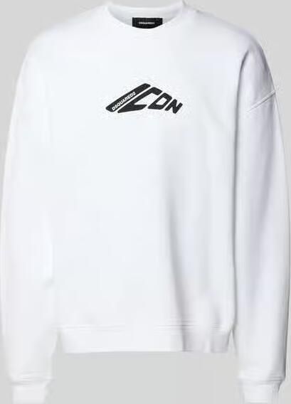 Dsquared2 Sweatshirt met logo White Heren - Foto 7