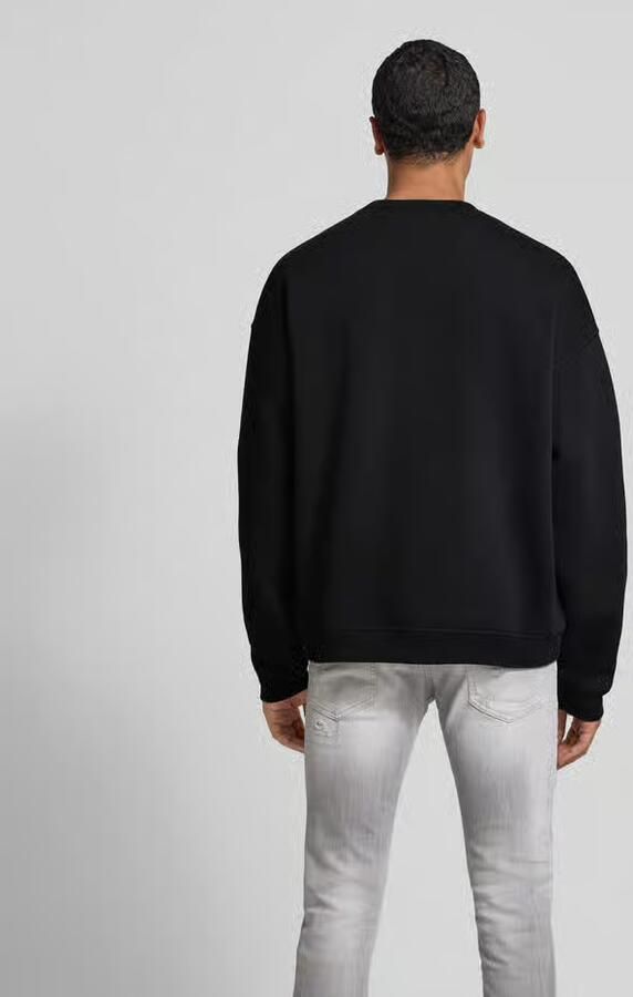 Dsquared2 Zwarte Sweater Nieuw Icon Girocollo Black Heren - Foto 7