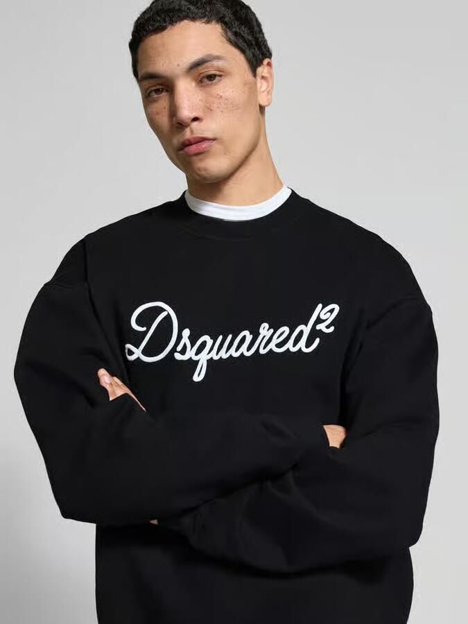 Dsquared2 Sweatshirt van puur katoen
