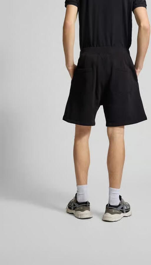 Dsquared2 Monochrome Katoenen Shorts met Elastische Tailleband Black Heren - Foto 2
