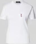 Dsquared2 Klassiek T-shirt met zak White Dames - Foto 4