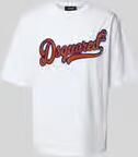 Dsquared2 T-shirt met labeldetail