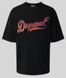 Dsquared2 T-shirt met labeldetail