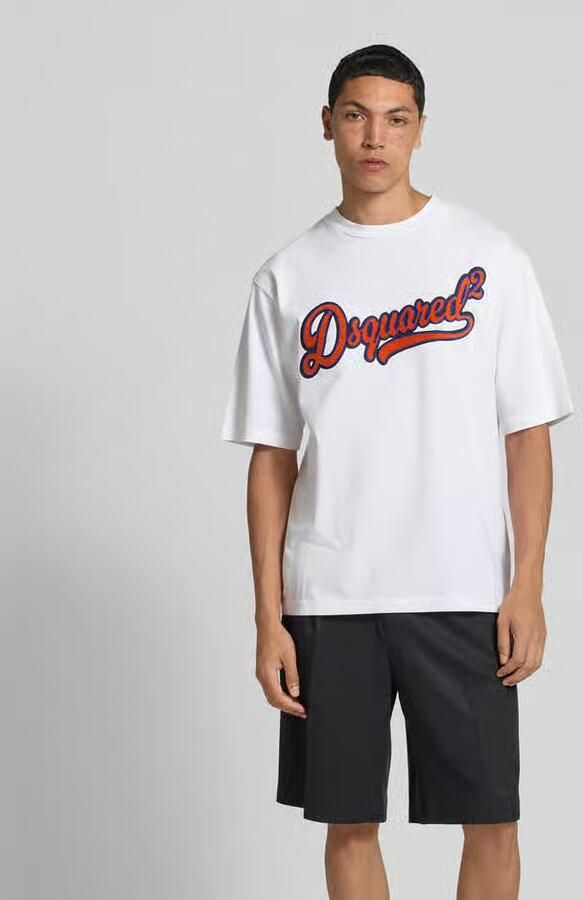 Dsquared2 T-shirt met labeldetail - Foto 2