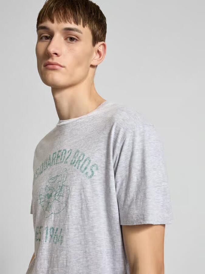 Dsquared2 T-shirt met print Gray Heren - Foto 3