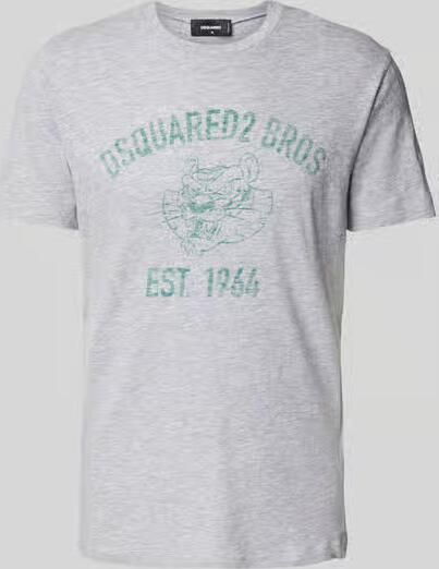 Dsquared2 T-shirt met print Gray Heren - Foto 8