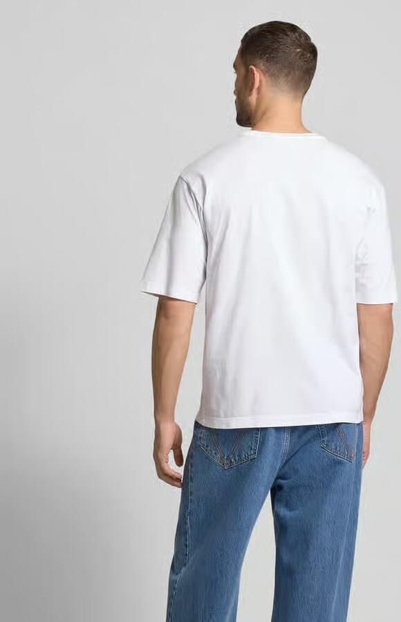 Dsquared2 Witte Katoenen Print Ronde Hals T-shirt White Heren - Foto 6