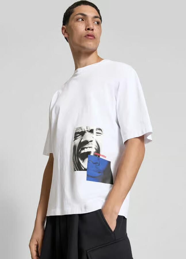 Dsquared2 T-shirt met print White Heren - Foto 4