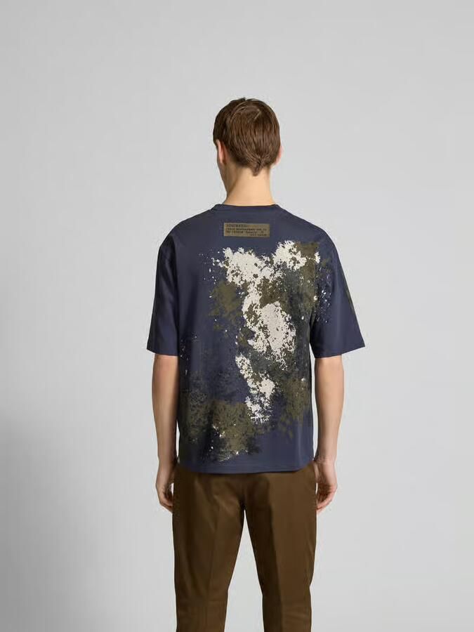 Dsquared2 T-shirt met print Blue Heren - Foto 3