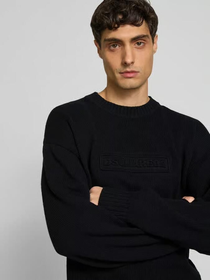 Dsquared2 Zwarte Sweaters voor Mannen Black Heren - Foto 2