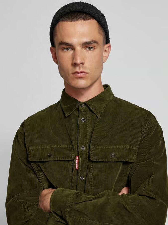 Dsquared2 Vrijetijdsoverhemd met borstzakken