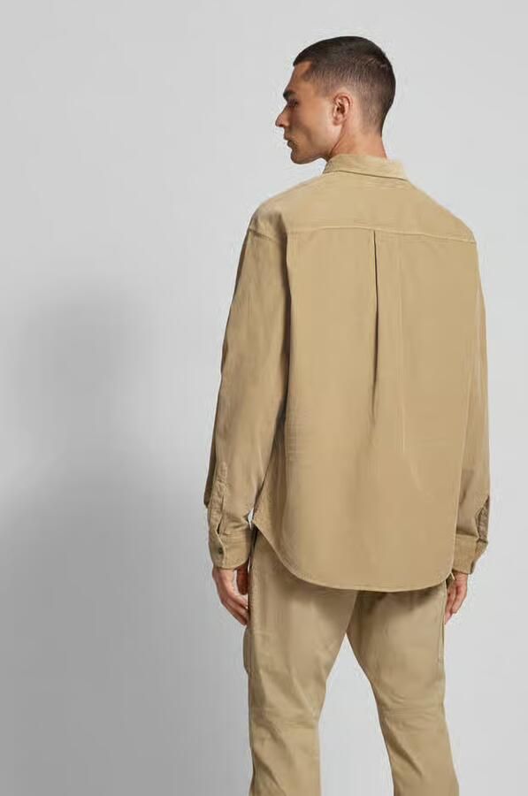 Dsquared2 Woestijn Tan Corduroy Overhemd Brown Heren - Foto 4