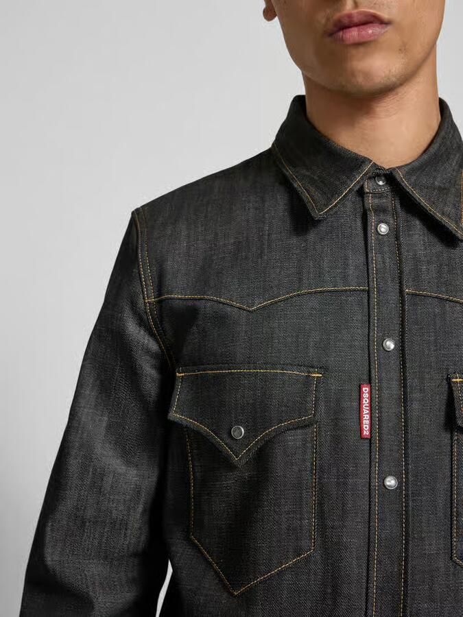 Dsquared2 Vrijetijdsoverhemd met knoopsluiting