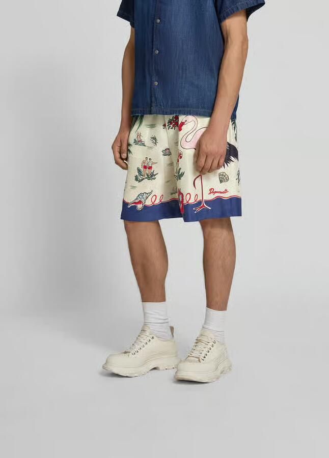 Dsquared2 Zijden short van pure zijde - Foto 3