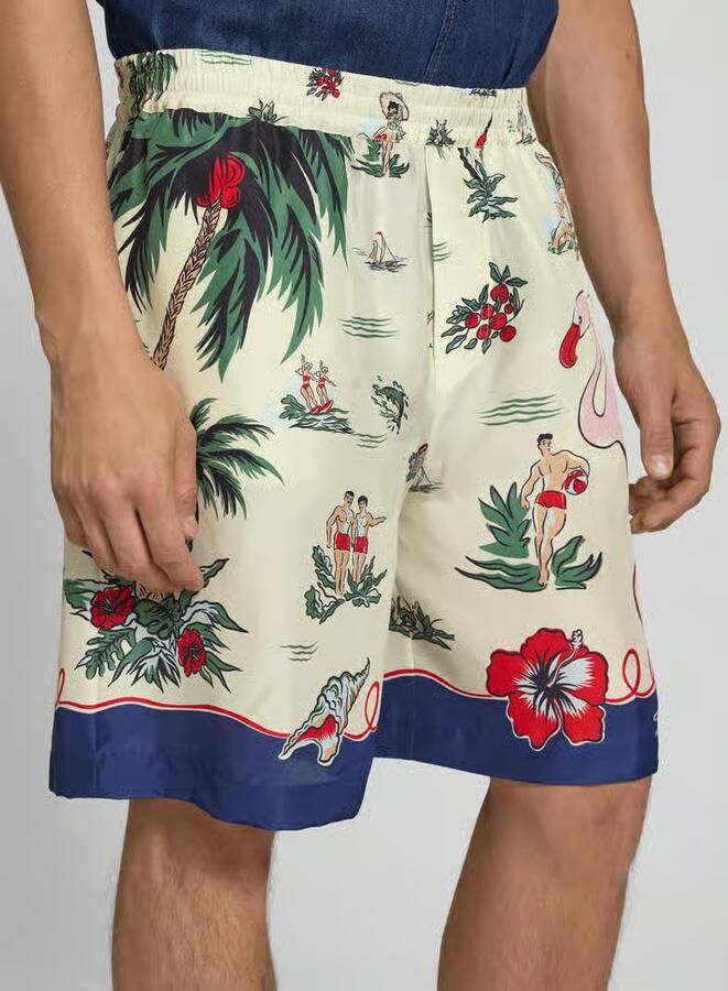 Dsquared2 Zijden shorts van pure zijde