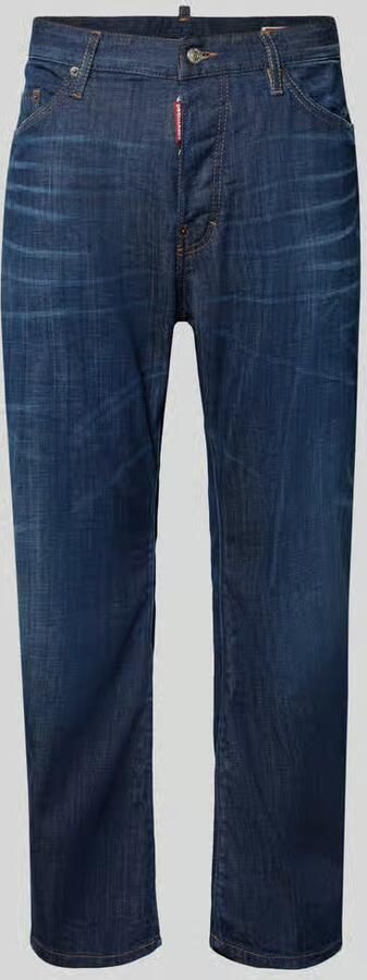 Dsquared2 Ready to Wear straight fit jeans van katoenmix