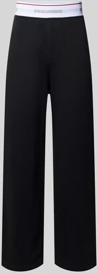 Dsquared2 Ready to Wear Wide leg sweatpants met elastische tailleband model 'Dsquared2'