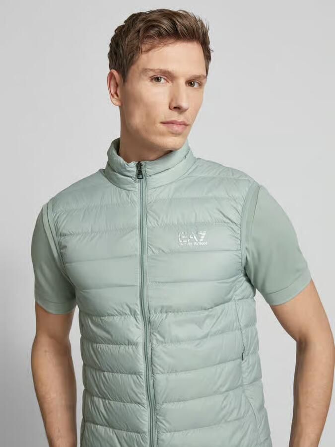 EA7 Emporio Armani Bodywarmer met opstaande kraag model 'TRAIN CORE' - Foto 2