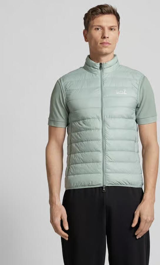 EA7 Emporio Armani Bodywarmer met opstaande kraag model 'TRAIN CORE' - Foto 3