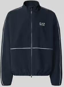 EA7 Emporio Armani Bomberjack met opstaande kraag en logoprint